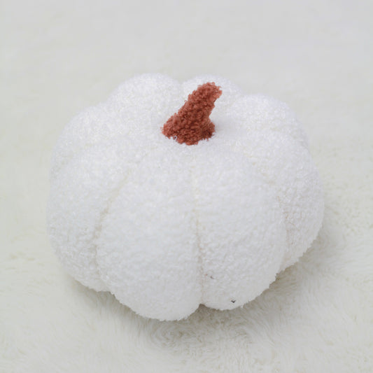 White Plush Pumpkin